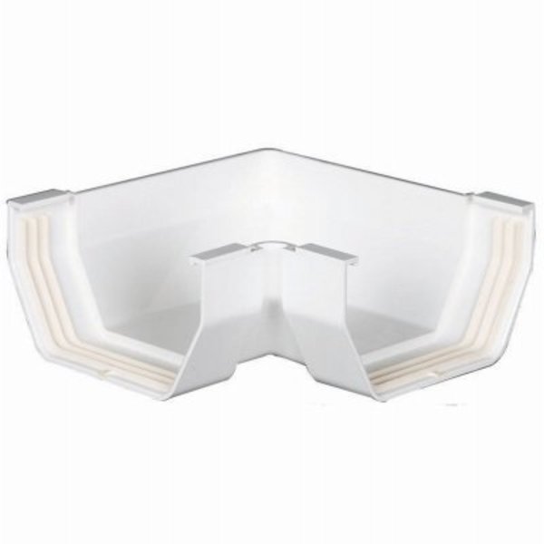 Amerimax Home Products 5 WHT Outside Miter T0503